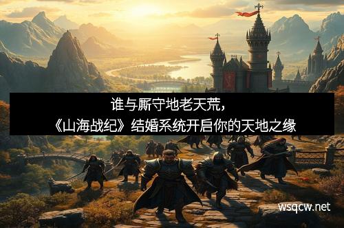谁与厮守地老天荒，《山海战纪》结婚系统开启你的天地之缘